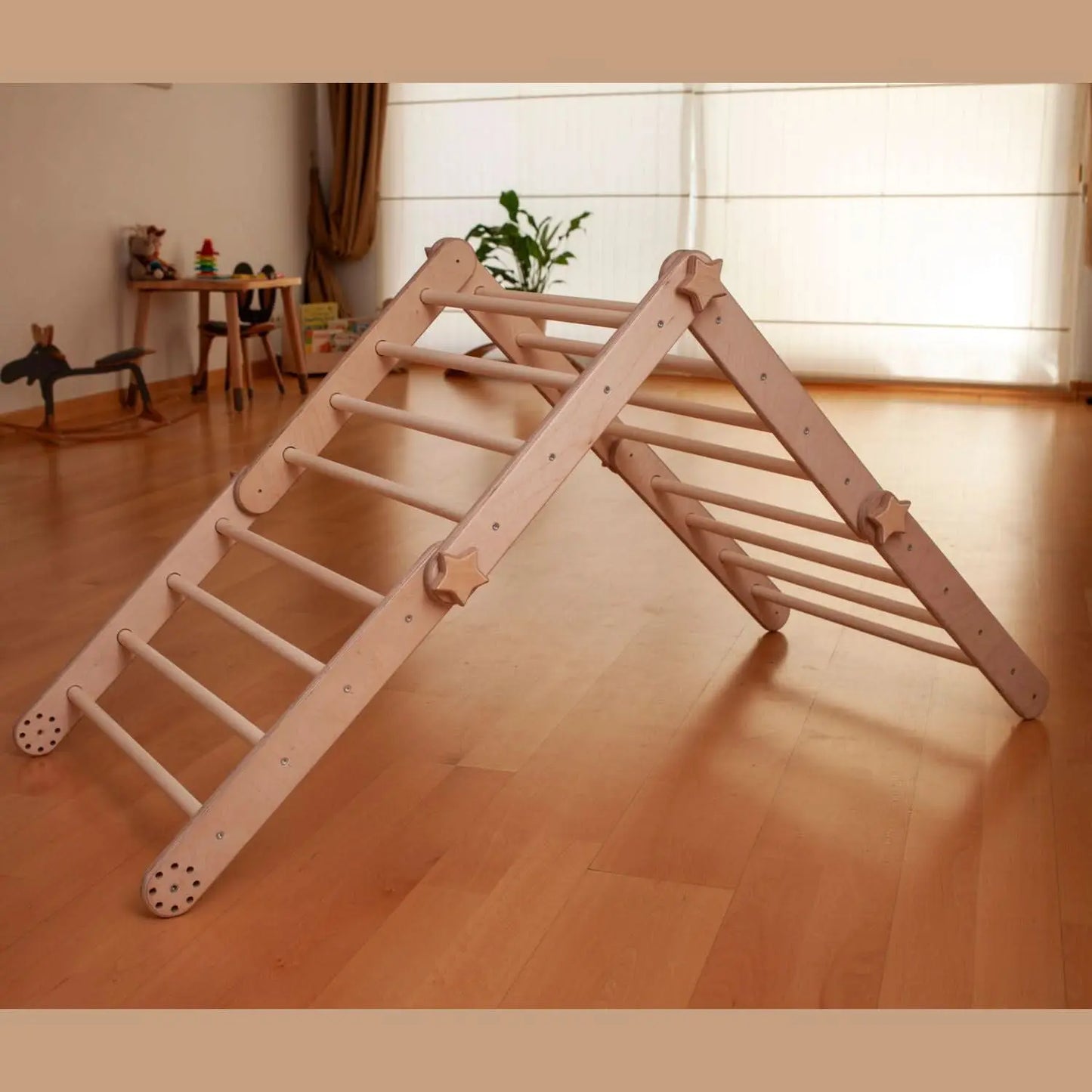 Kidodido Kidodido Montessori Climbing Triangle Cube With Ramp - Toys & Games > Toys > Activity Toys Climbing Triangles