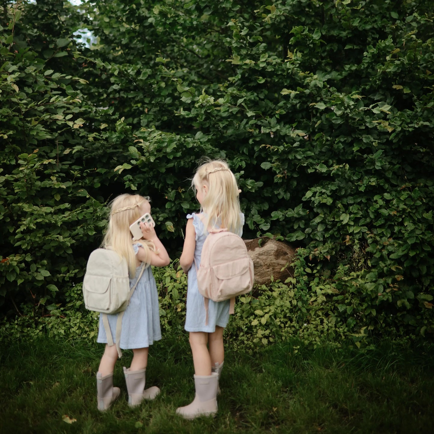 Kids Mini Backpack Water Repellent Easy Clean Adjustable Straps Mushie Everetts Place: Online Boutique
