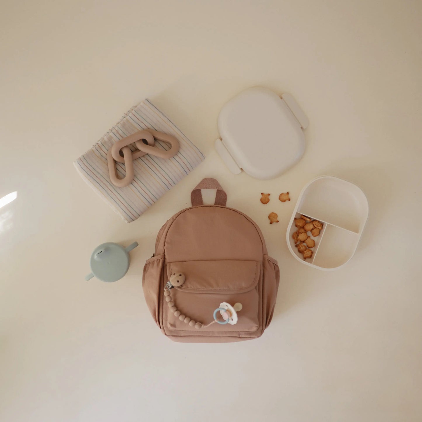 Kids Mini Backpack Water Repellent Easy Clean Adjustable Straps Mushie Everetts Place: Online Boutique