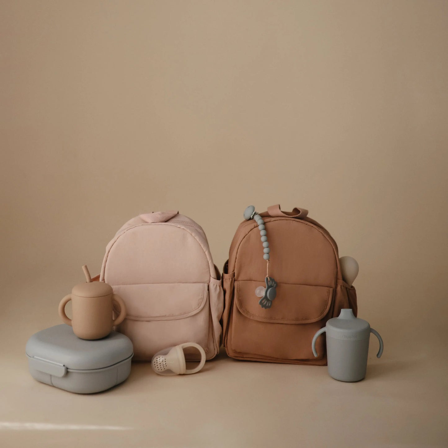 Kids Mini Backpack Water Repellent Easy Clean Adjustable Straps Mushie Everetts Place: Online Boutique