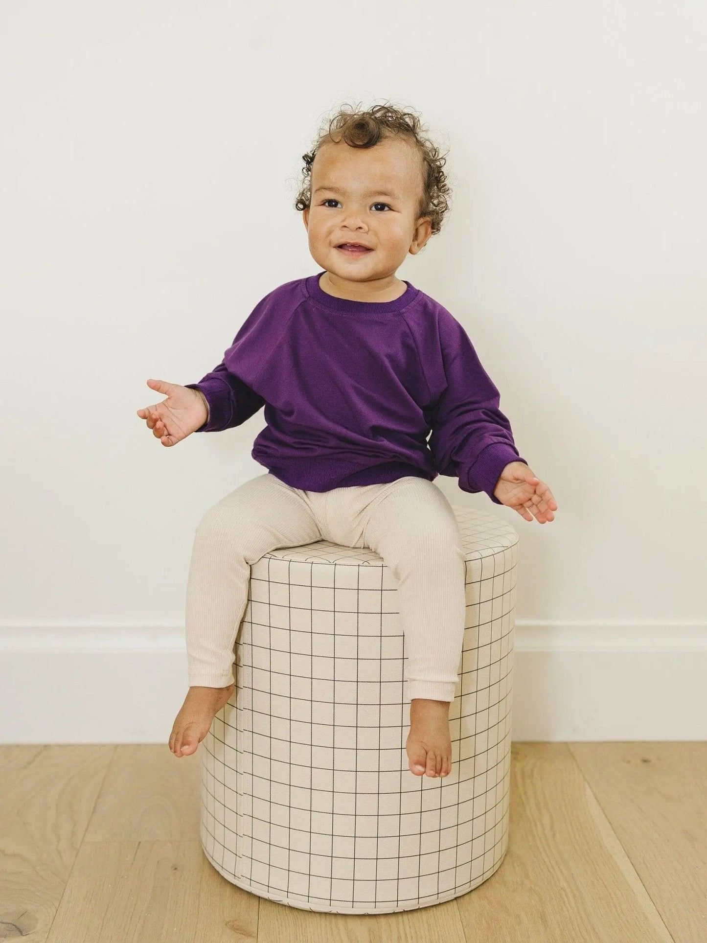 Little Joy Co. Kids Ribbed Bamboo Leggings Soft Breathable Stretch - Apparel & Accessories > Clothing > Baby & Toddler Clothing > Baby & Toddler Bottoms