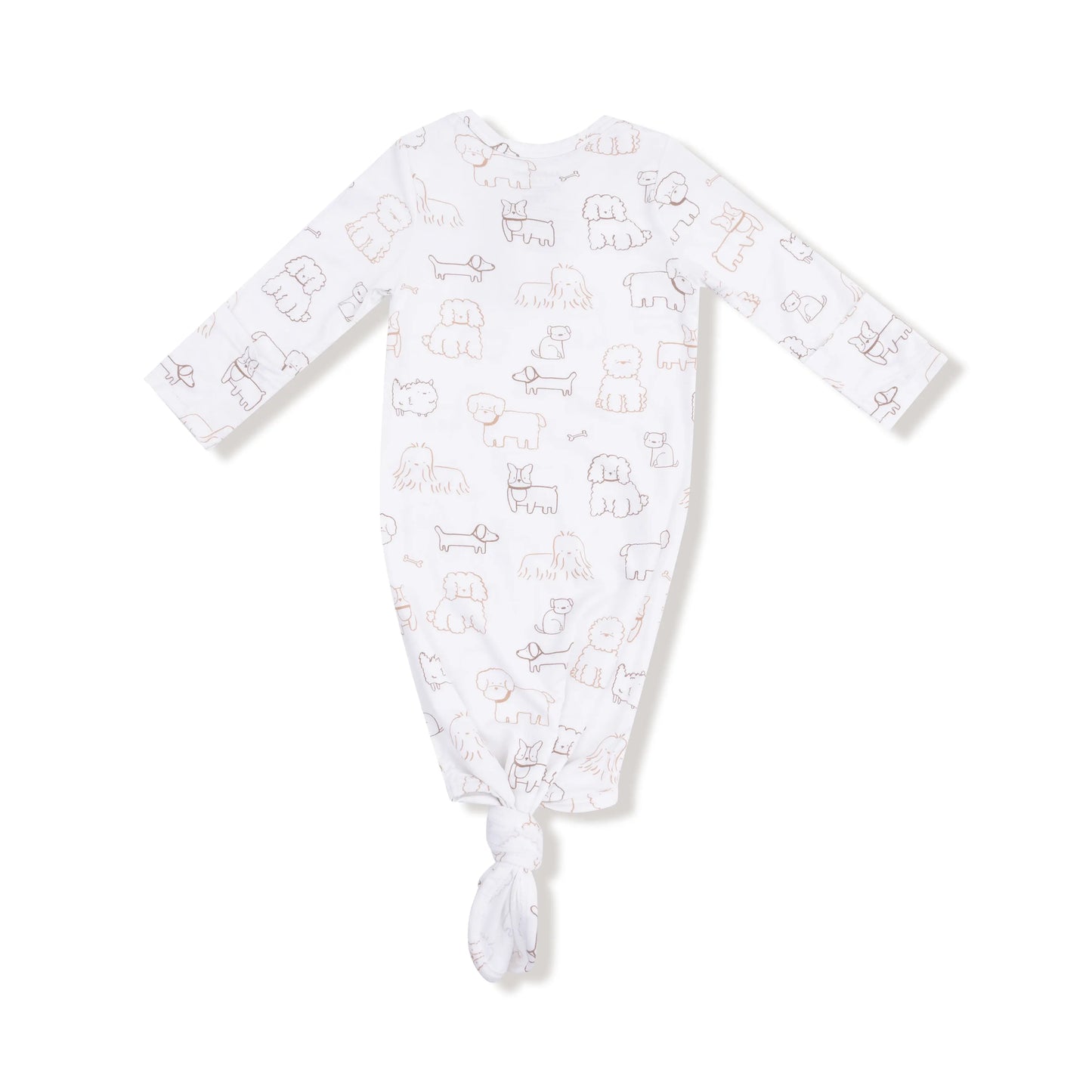 Knotted Baby Gown Angel Dear Butter Soft Comfort Newborns Angel Dear Everetts Place: Online Boutique