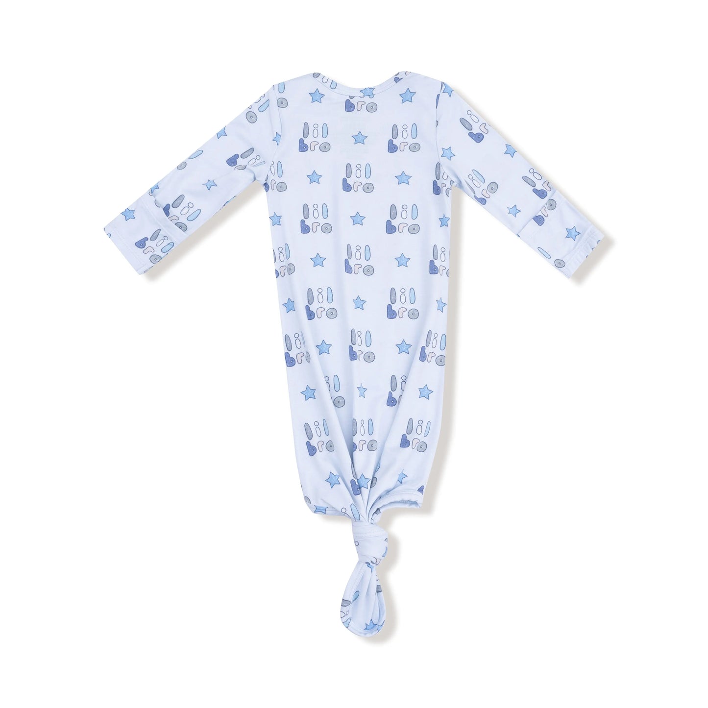 Knotted Baby Gown for Infants Soft Fabric Easy Change Perfect for Sleeping and Snuggling Angel Dear Everetts Place: Online Boutique