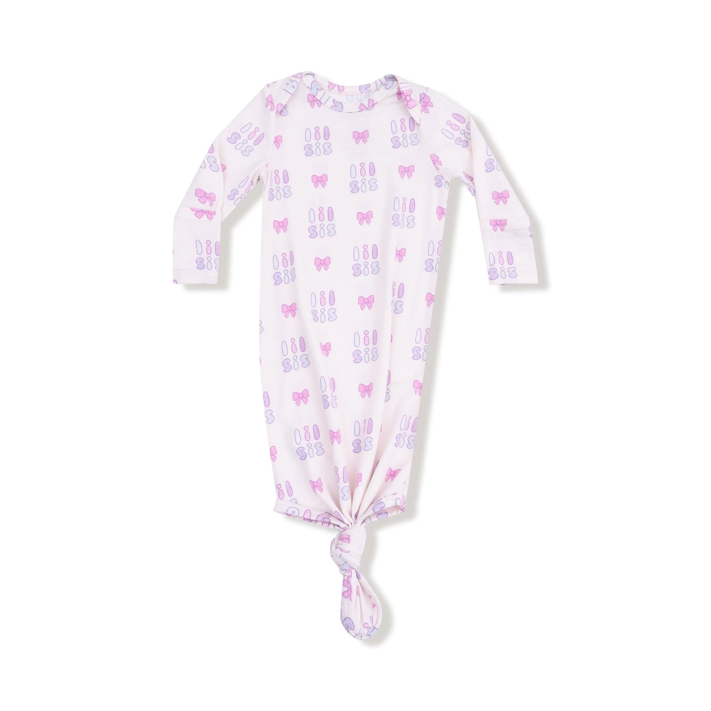 Knotted Baby Gown for Ultimate Comfort and Easy Late Night Changes Angel Dear Everetts Place: Online Boutique