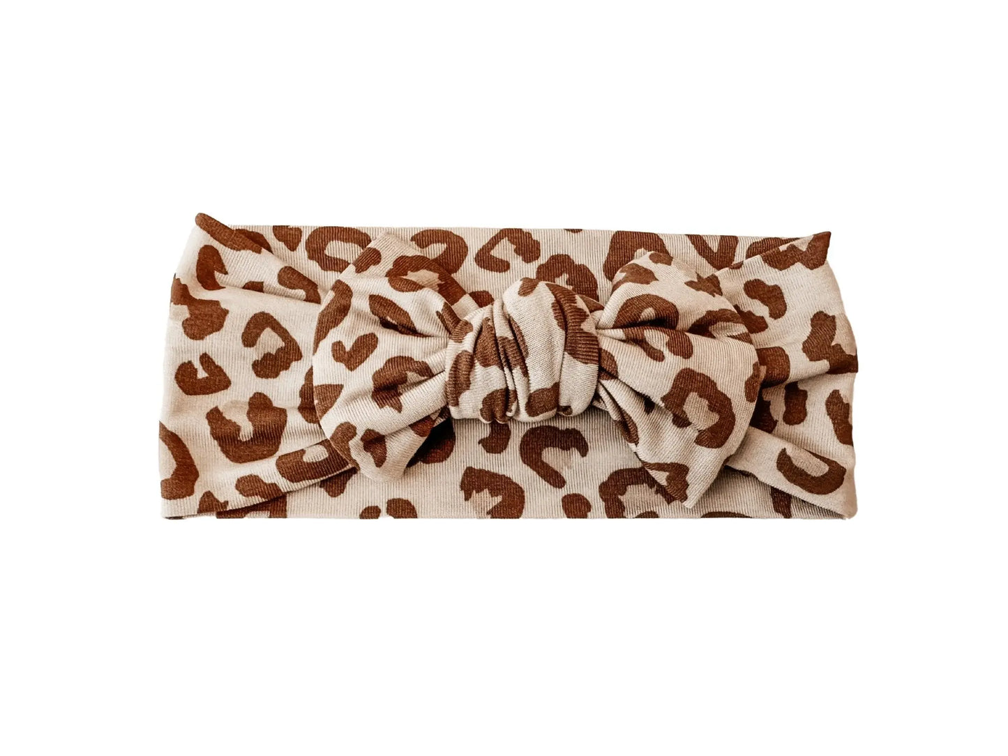 Knotted Headband - Leopard Harp Angel Boutique
