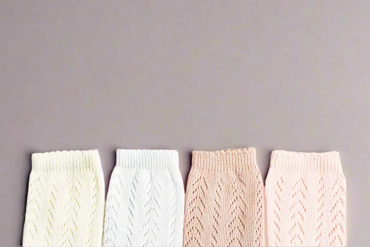 LLB Crochet Knee High Socks (2 pairs in each order) Little Love Bug Co.