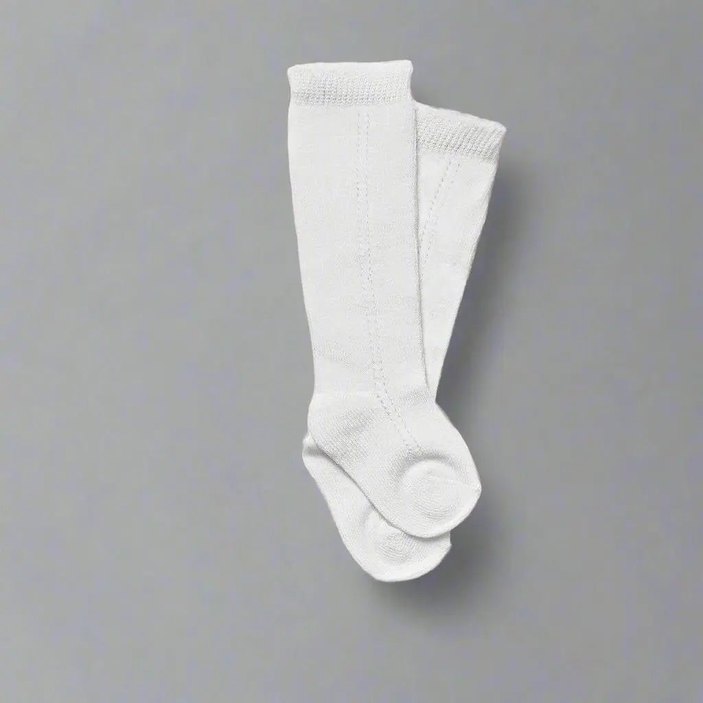 LLB Eyelet Knee High Socks (2 pairs in each order) Little Love Bug Co.