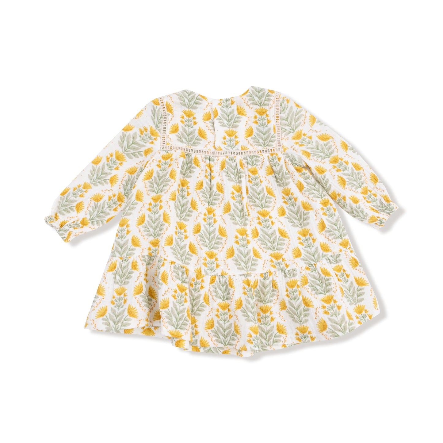 Angel Dear Ladder Trim Dress And Ribbed Leggings Set Angel Dear - Apparel & Accessories > Clothing > Baby & Toddler Clothing > Baby & Toddler Dresses 611