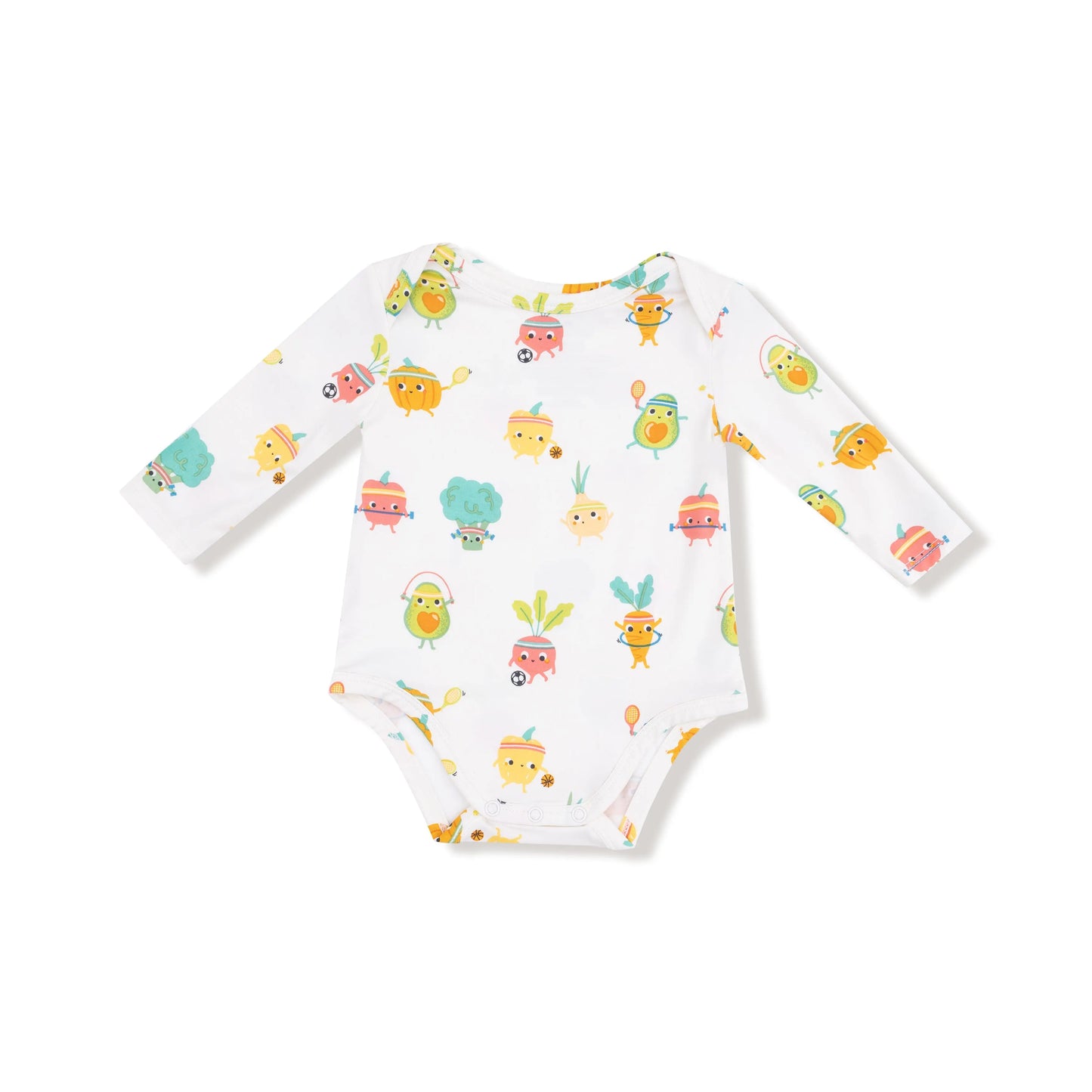 Angel Dear Lap Shoulder Bamboo Long Sleeve Bodysuit For Newborn Baby - Apparel & Accessories > Clothing > Baby & Toddler Clothing > Baby One-Pieces 147