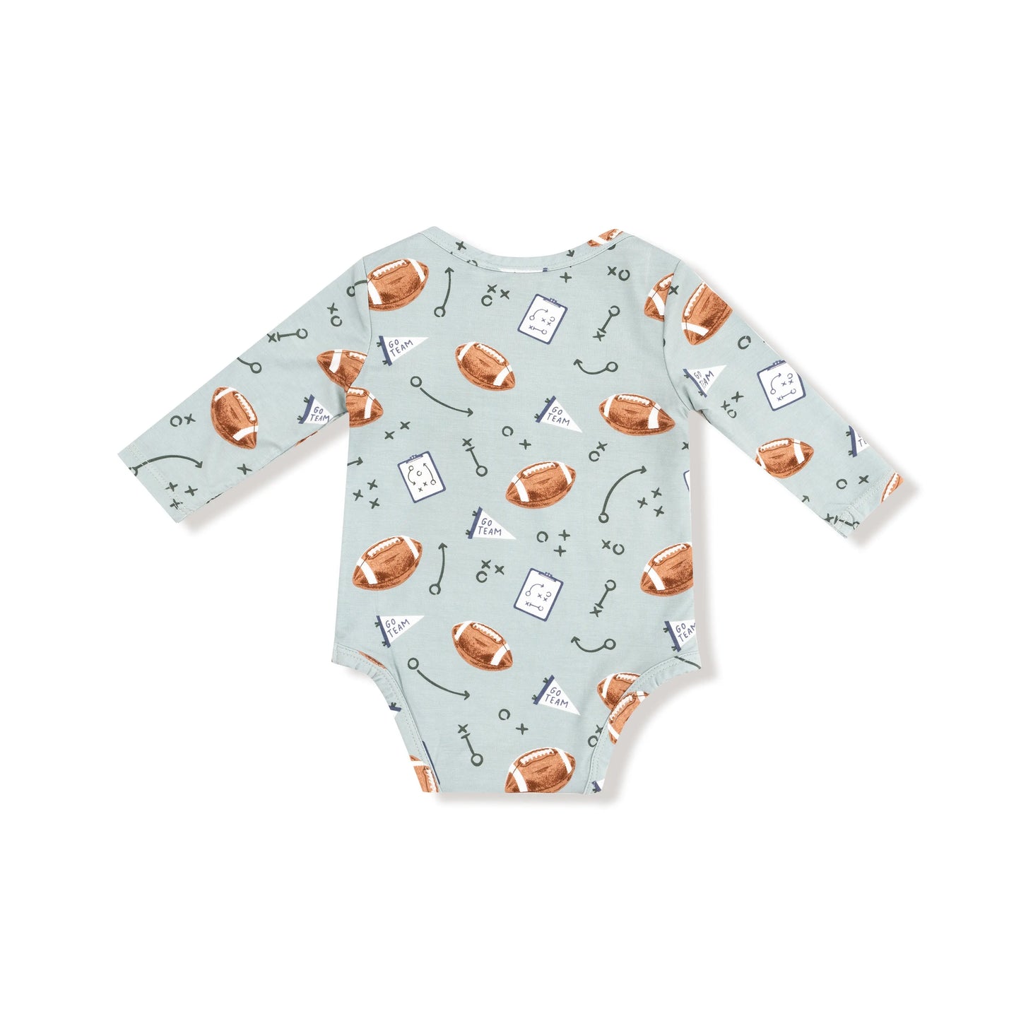 Lap Shoulder Long Sleeve Bodysuit for Babies in Soft Bamboo Viscose Angel Dear Everetts Place: Online Boutique