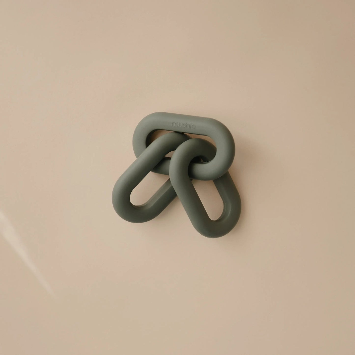 Links Teether Made from Food Grade Silicone for Sore Gums Relief and Comfort Mushie Everetts Place: Online Boutique
