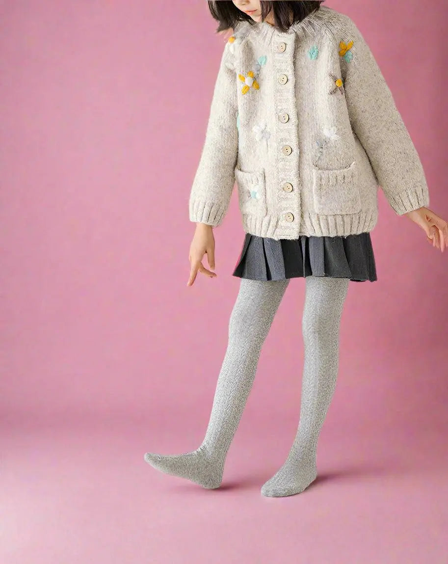 Little Love Bug Cable Knit Tights Little Love Bug Co.