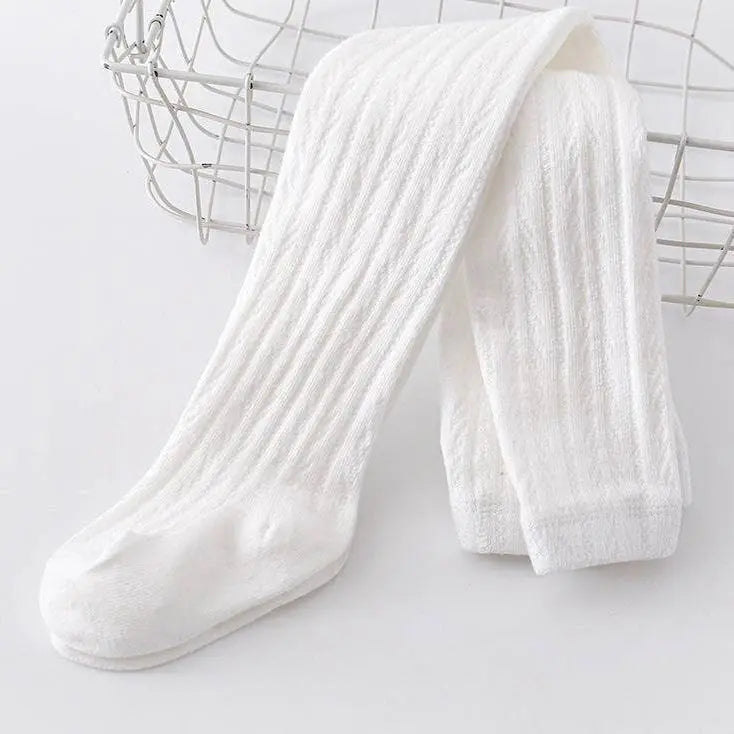 Little Love Bug Cable Knit Tights Little Love Bug Co.