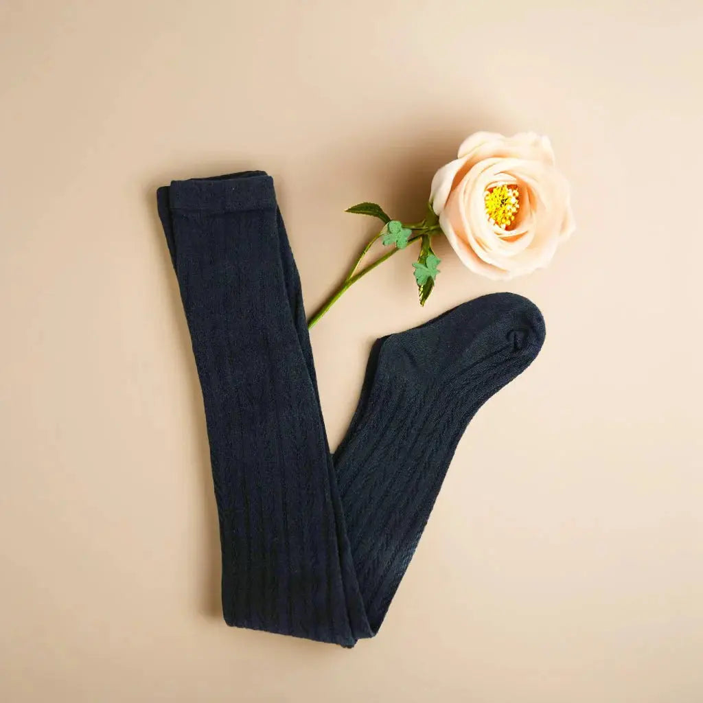 Little Love Bug Cable Knit Tights Little Love Bug Co.