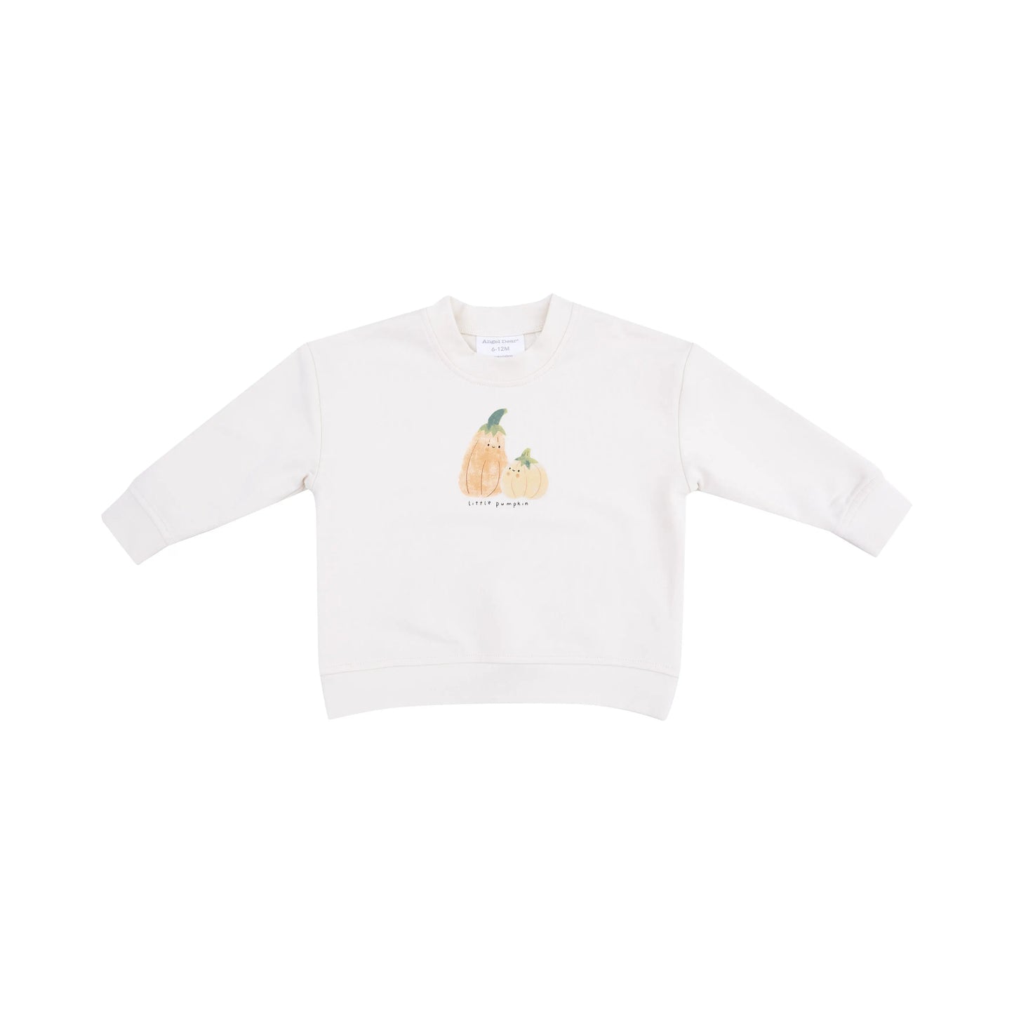 Little Pumpkin Drop Sleeve Sweatshirt for Fall Cozy Angel Dear Everetts Place: Online Boutique