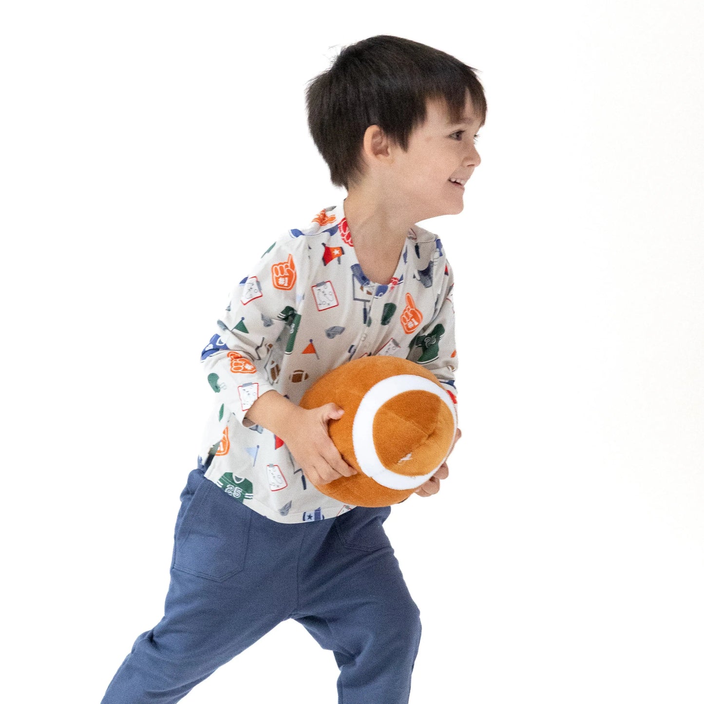 Long Sleeve Henley for Kids Cozy Essential for Fall and Winter Layering Angel Dear Everetts Place: Online Boutique