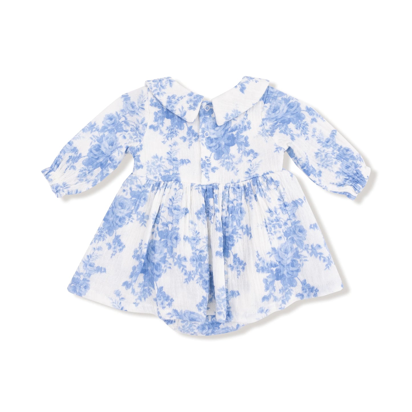 Angel Dear Long Sleeve Peter Pan Collar Bubble Dress With Skirt - Apparel & Accessories > Clothing > Baby & Toddler Clothing > Baby One-Pieces 668