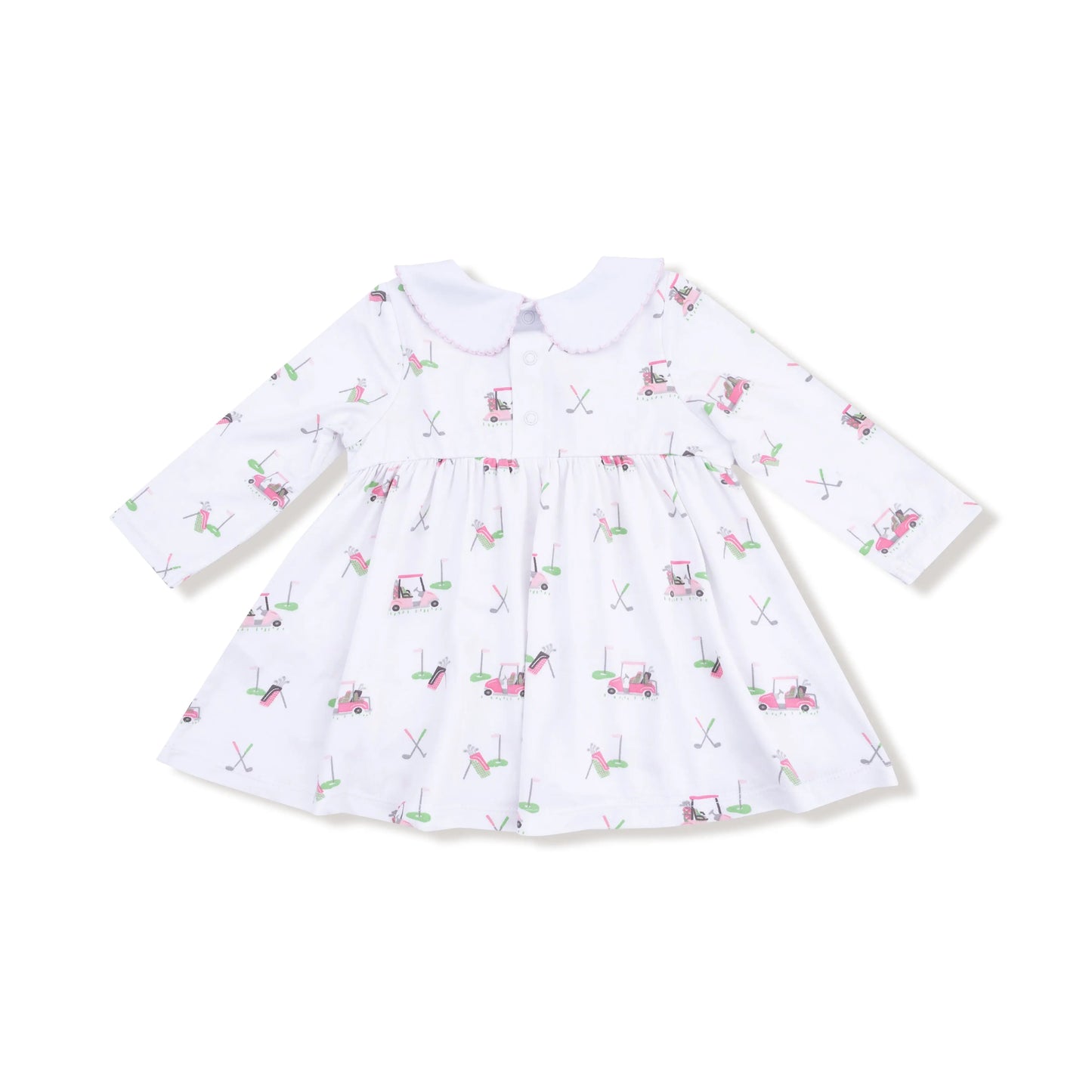 Angel Dear Long Sleeve Peter Pan Collar Dress With Bloomer For Baby - Apparel & Accessories > Clothing > Baby & Toddler Clothing > Baby & Toddler Dresses 890