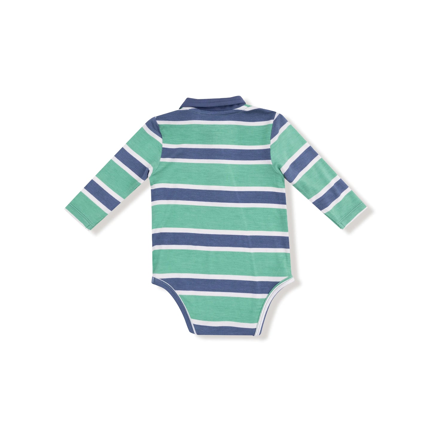 Long Sleeve Polo Bodysuit for Classic Comfort and Effortless Style Angel Dear Everetts Place: Online Boutique