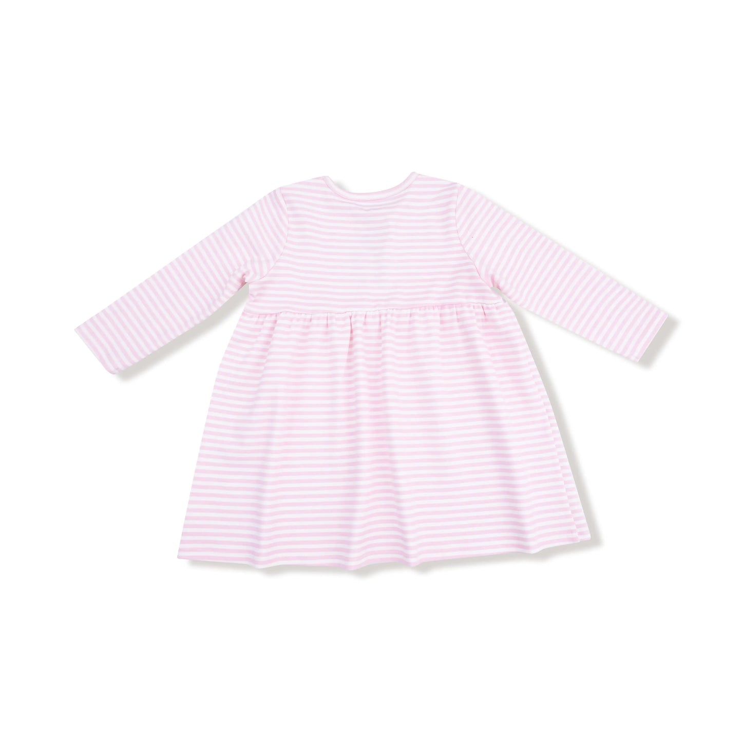 Angel Dear Long Sleeve Striped Play Dress With Big Sis Applique - Apparel & Accessories > Clothing > Baby & Toddler Clothing > Baby & Toddler Dresses 952