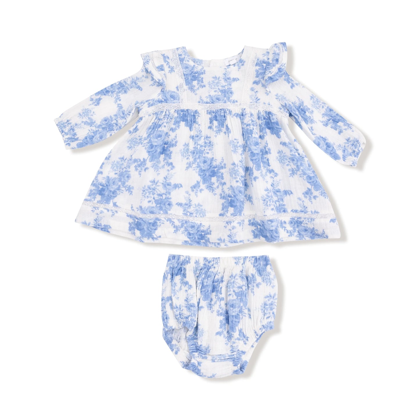 Angel Dear Long Sleeve Vintage Lace Dress With Bloomer Set 2T 4T - Apparel & Accessories > Clothing > Baby & Toddler Clothing > Baby & Toddler Dresses 905