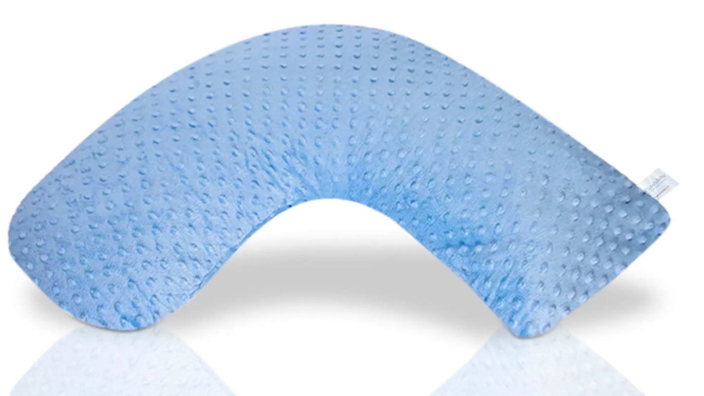 Luna Lullaby Luna Lullaby Nursing Pillow Cover Blue Dot Minky Plush - Baby & Toddler > Nursing & Feeding > Nursing Pillow Covers Luna Lullaby Nursing Pillow Covers