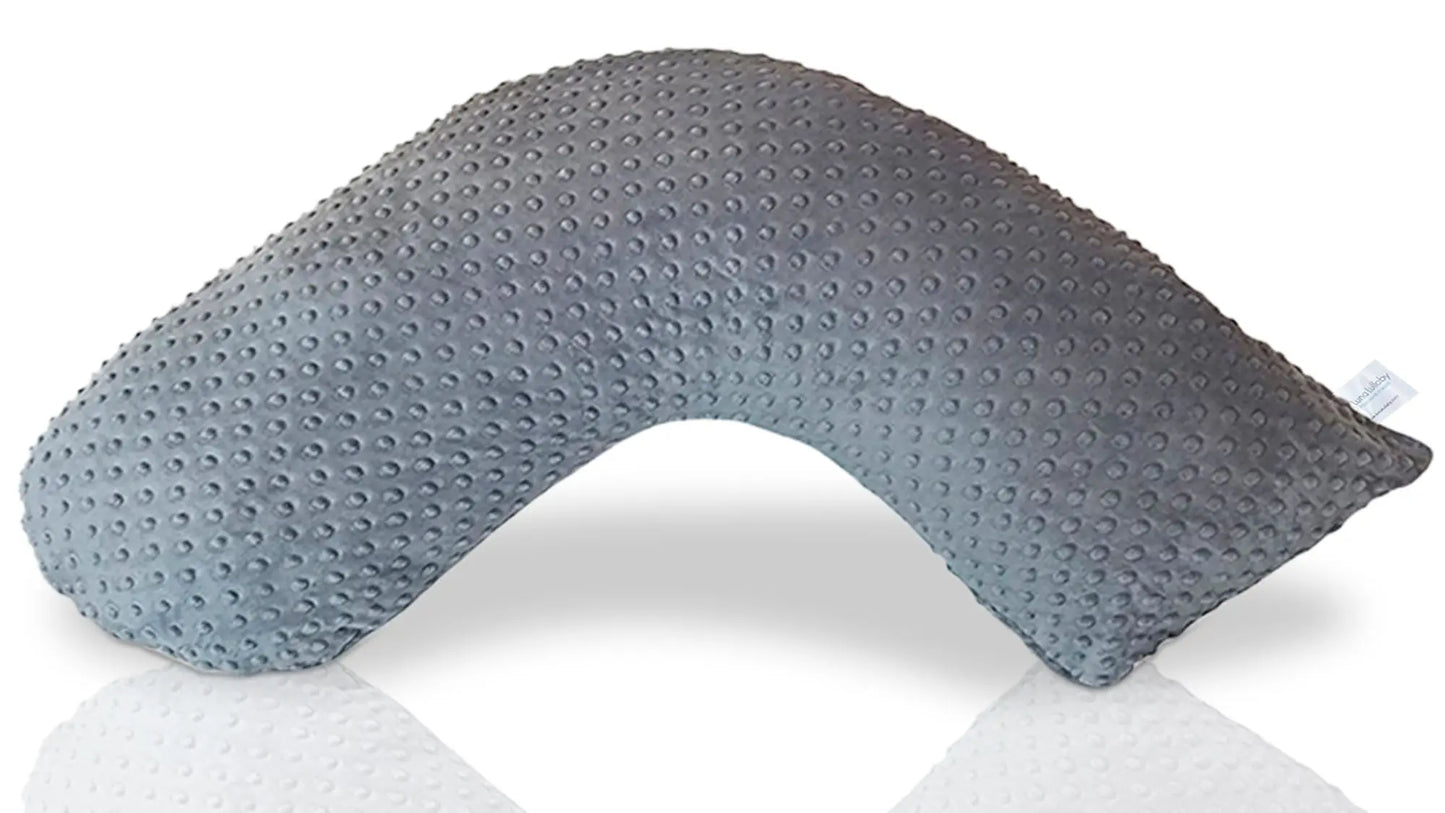 Luna Lullaby Luna Lullaby Nursing Pillow Grey Dot For Baby Comfort - Baby & Toddler > Nursing & Feeding > Nursing Pillows Luna Lullaby Nursing Pillow