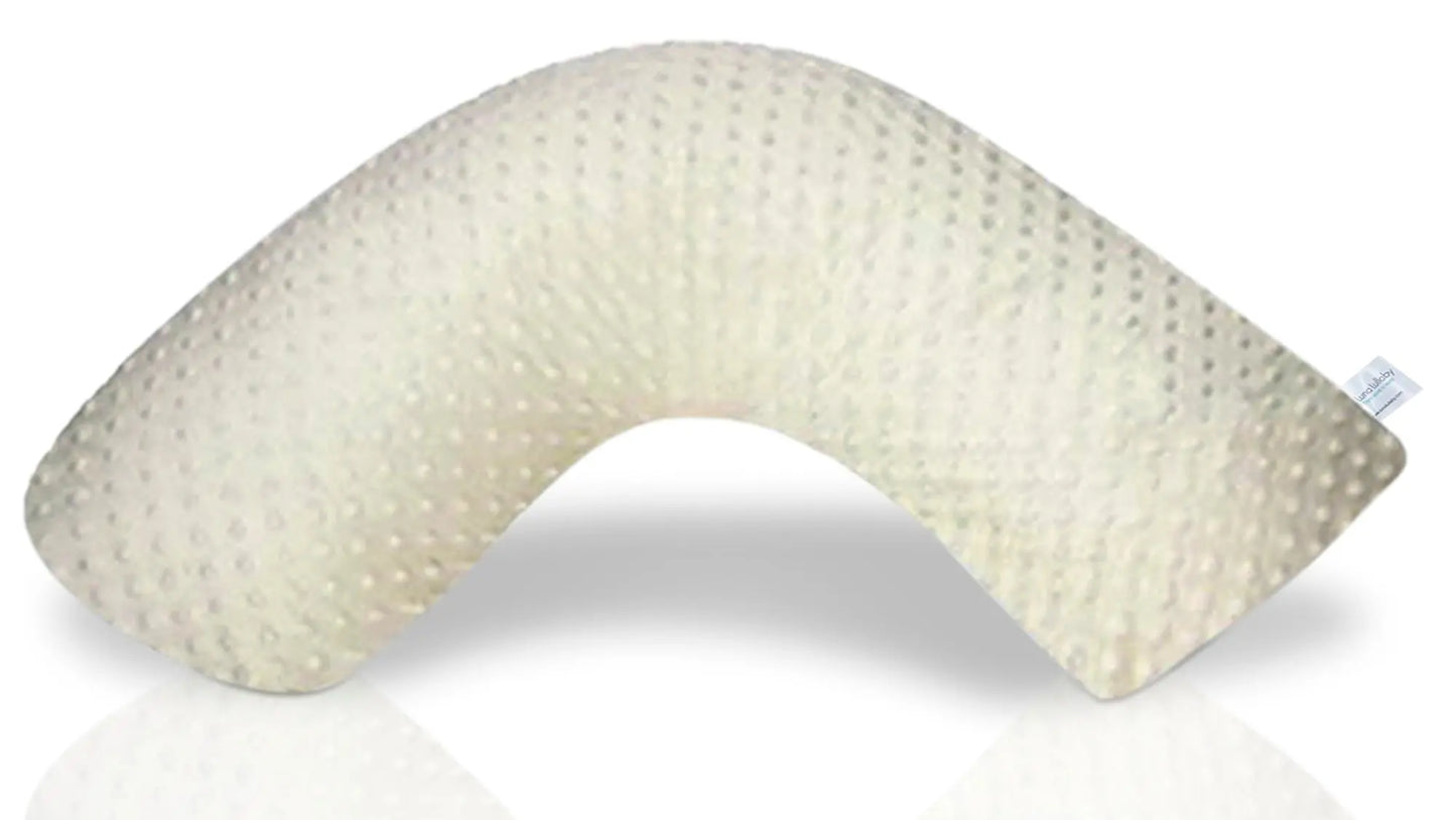 Luna Lullaby Luna Lullaby Nursing Pillow Ivory Dot For Easy Feeding - Baby & Toddler > Nursing & Feeding > Nursing Pillows Luna Lullaby Nursing Pillow