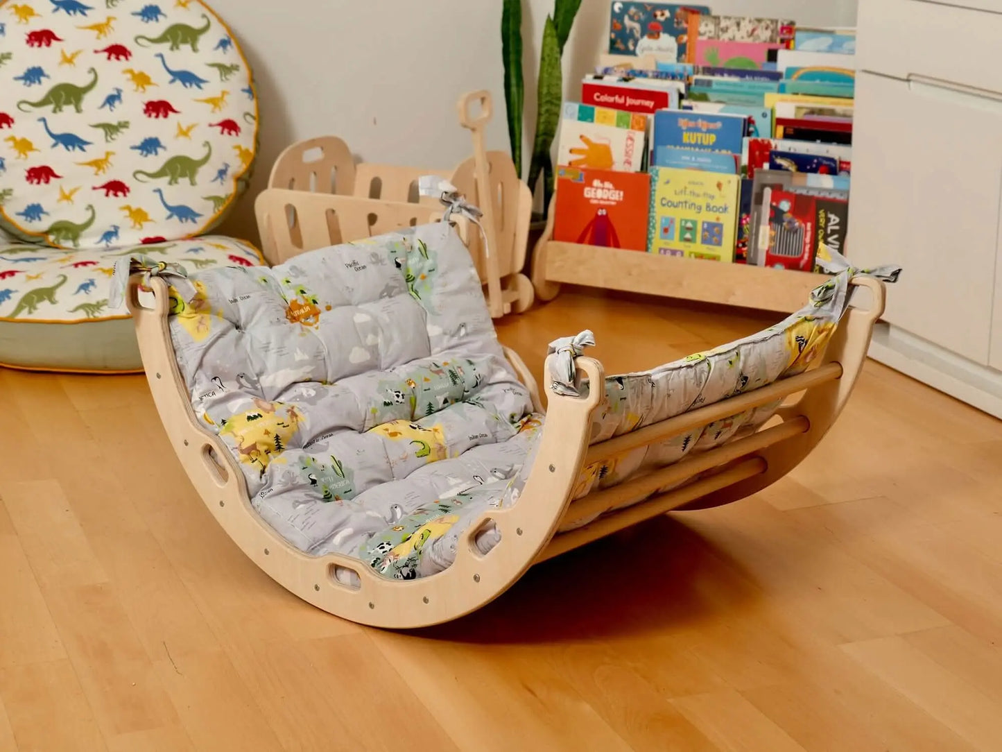 Medium Montessori Climbing Arch And Rocker Pillow Ramp Set Kidodido Everetts Place: Online Boutique