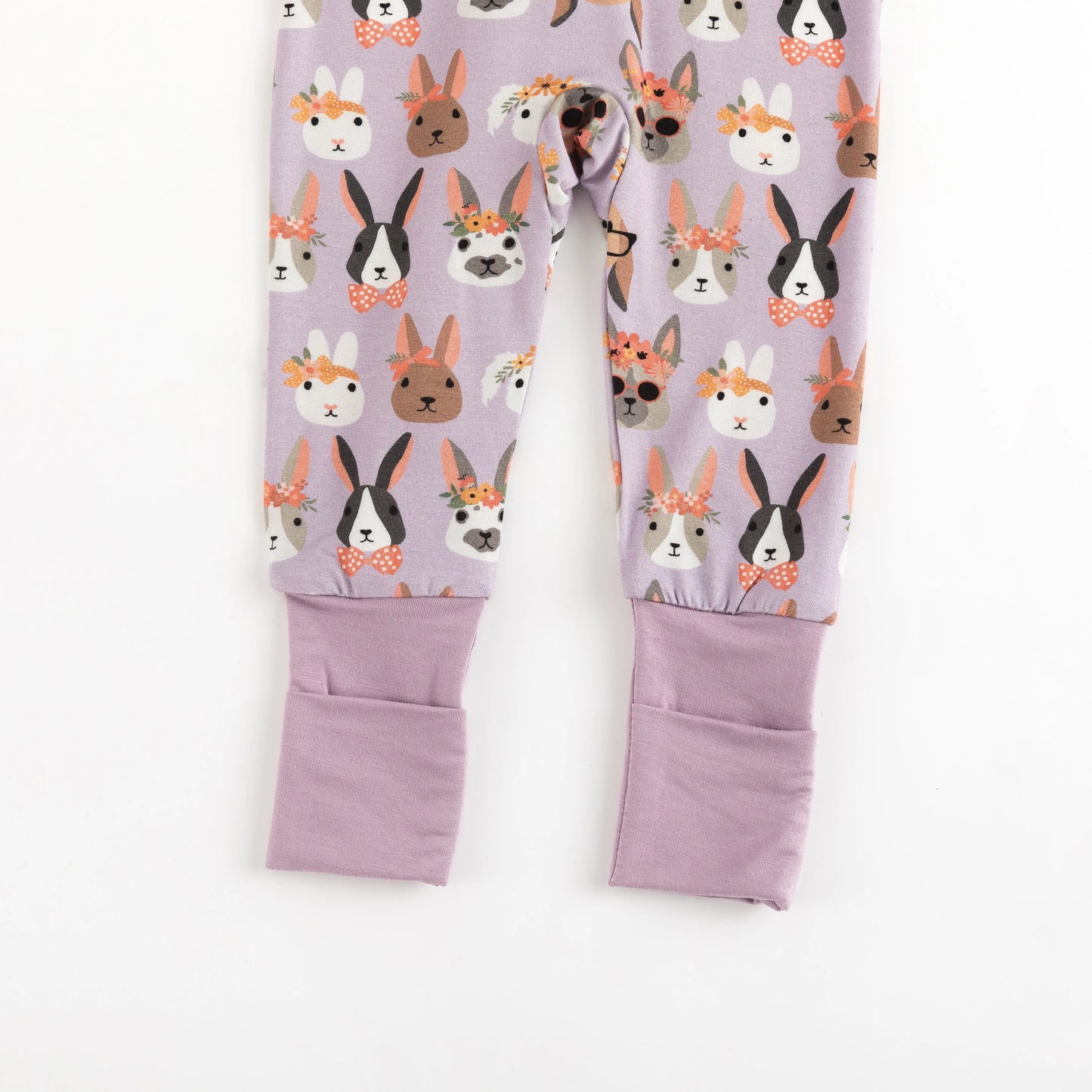 Midsummer Bunnies (Convertible Zip Footies) Dreamlet Everetts Place: Online Boutique