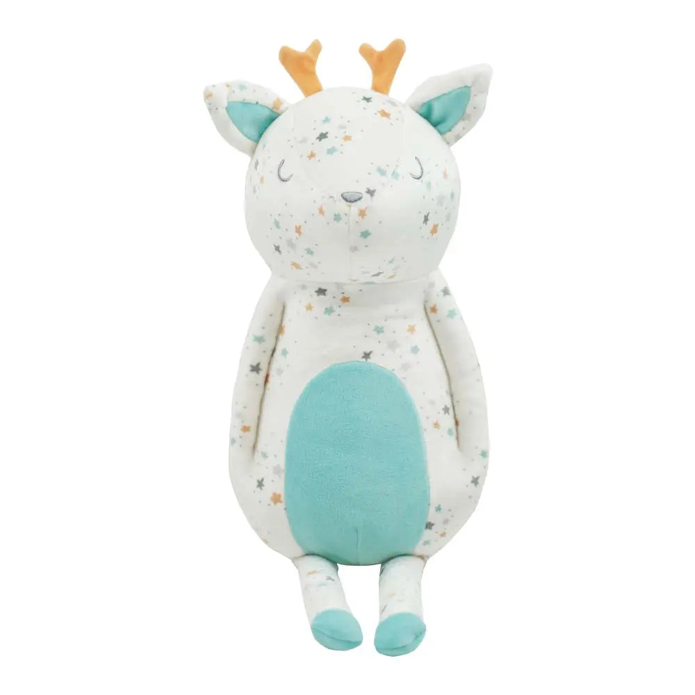 Leo Reindeer Mini Printed Plush Toy 10 Inch Safe Playtime Fun Goosewaddle® | Newborn Baby Blankets Toys Teethers Bibs & More