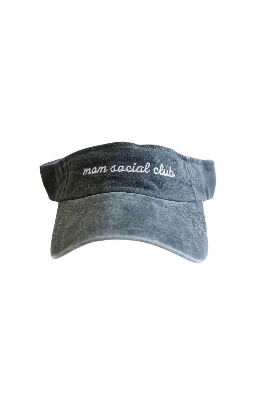 Mom Social Club Vintage Green Visor Hat For Summer Moms Charlie Lou Baby Everetts Place: Online Boutique