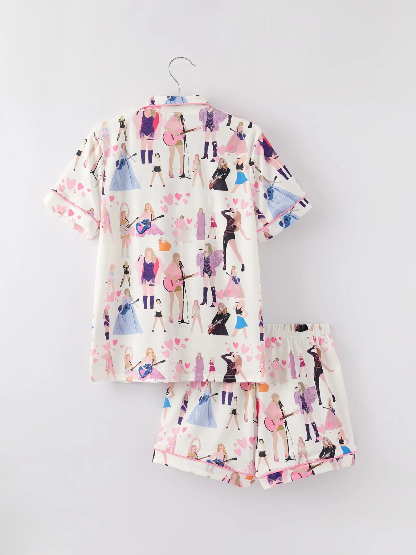 Mommy Me TS Printed Adult Pajamas Set Rylee Faith Designs