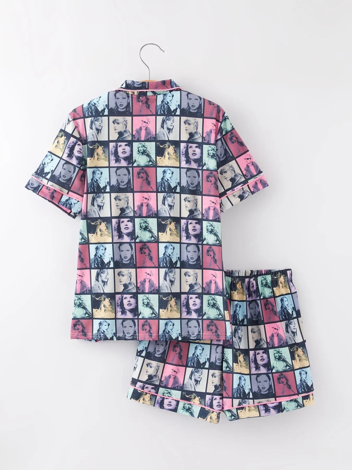 Mommy Me TS Printed Adult Plaid Pajamas Set Rylee Faith Designs