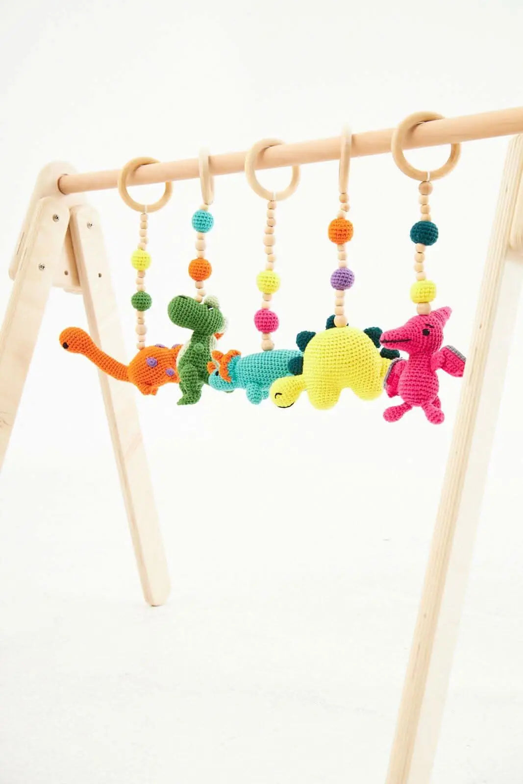 Kidodido Montessori Baby Gym With Hanging Toys Wooden Play Gym - Baby & Toddler > Baby Toys & Activity Equipment > Play Mats & Gyms > Play Mats