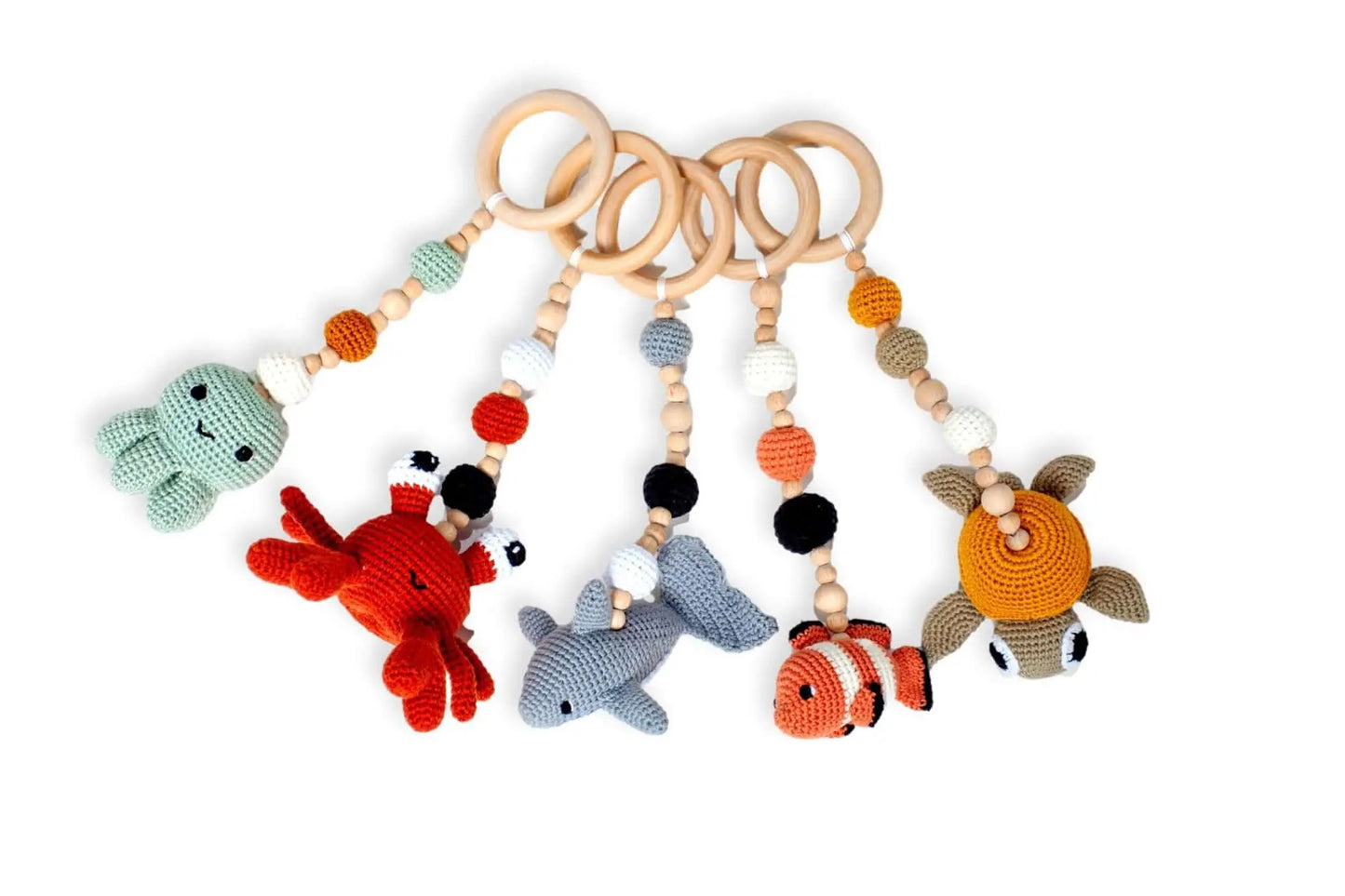 Kidodido Montessori Baby Gym With Hanging Toys Wooden Play Gym - Baby & Toddler > Baby Toys & Activity Equipment > Play Mats & Gyms > Play Mats