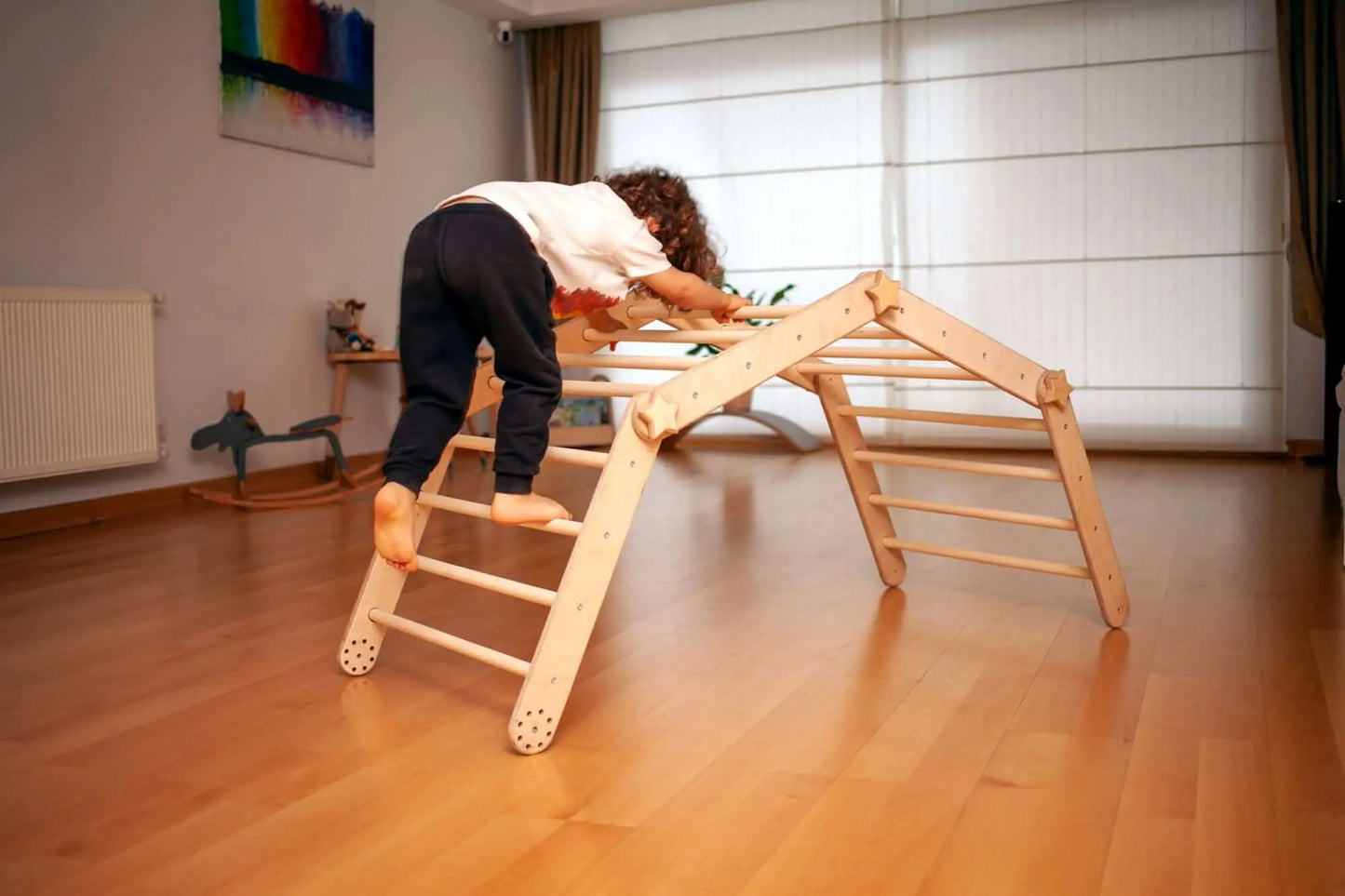 Montessori Climber Set Six Pieces Indoor Playground Kids Kidodido Everetts Place: Online Boutique