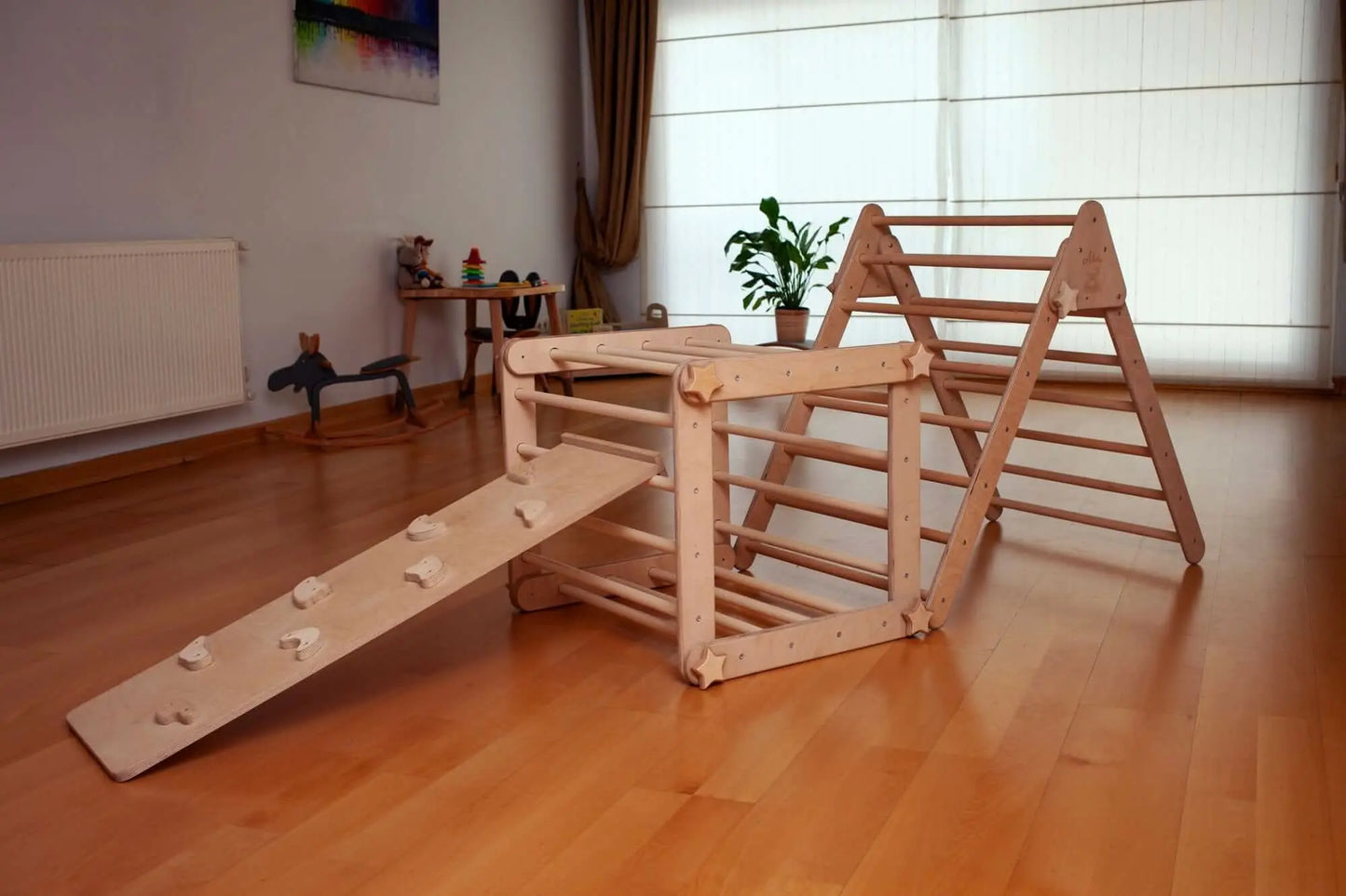 Montessori Climber Set Six Pieces Indoor Playground Kids Kidodido Everetts Place: Online Boutique