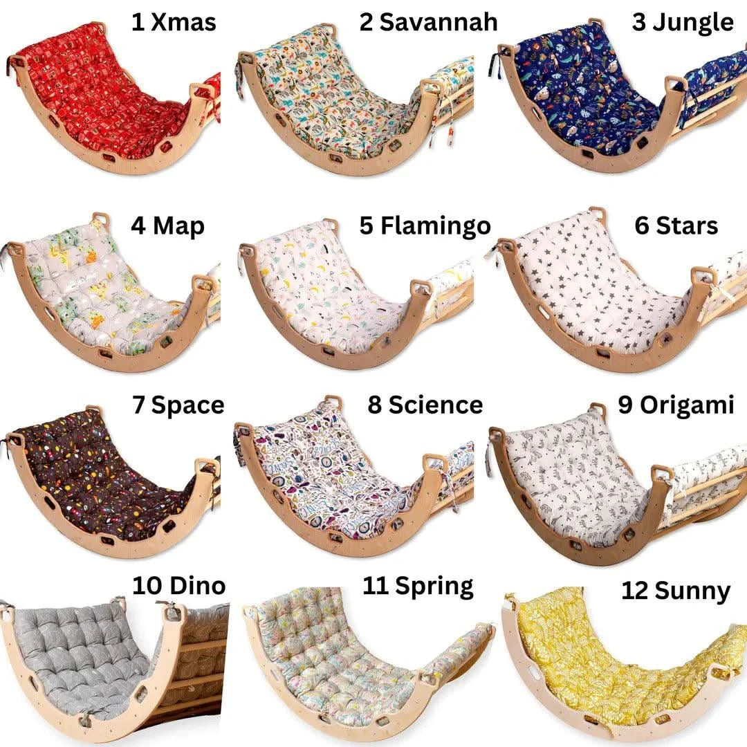 Montessori Climbing Arch Rocker With Two Ramps And Pillow Kidodido Everetts Place: Online Boutique 427.50