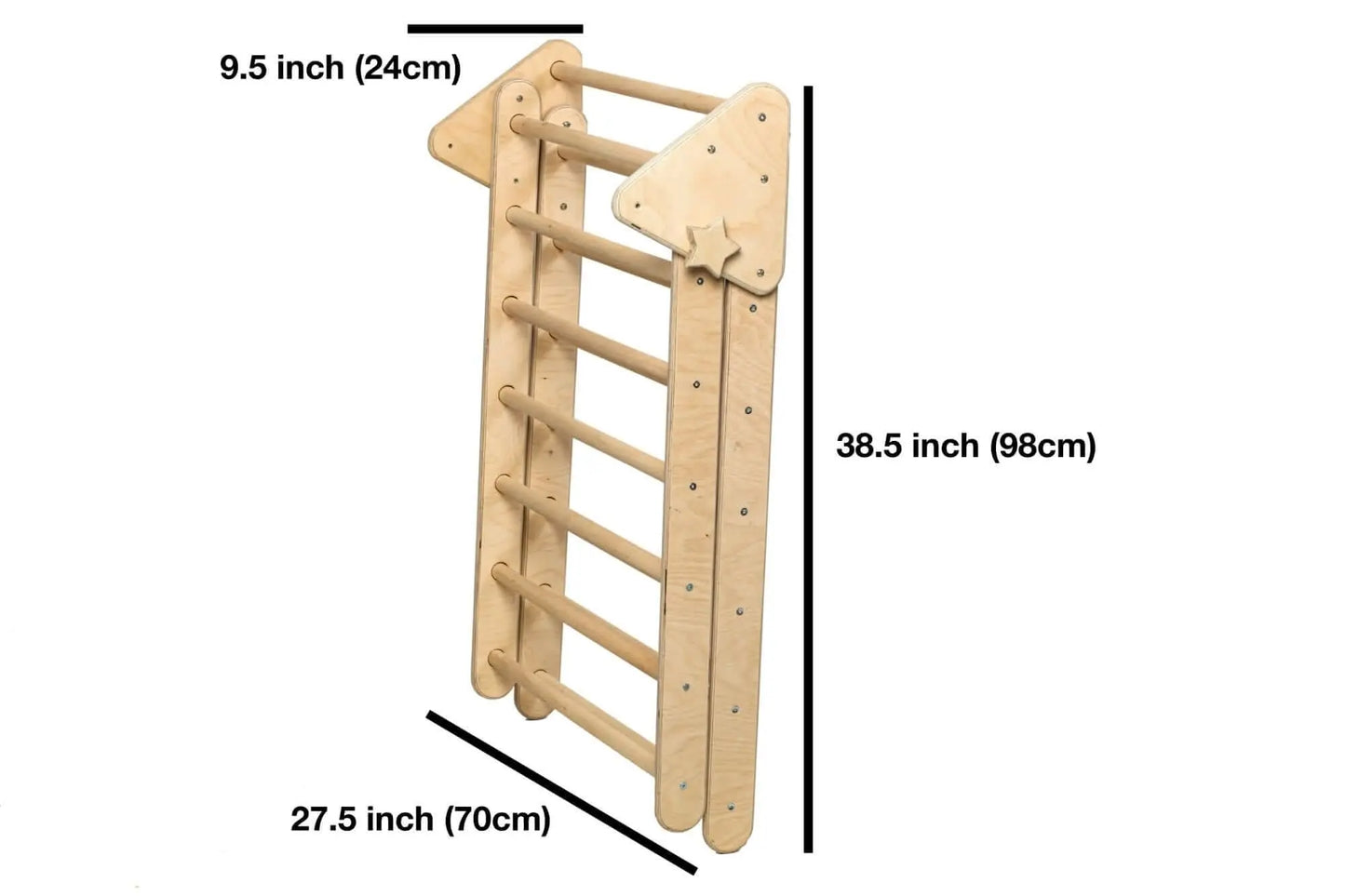 Kidodido Montessori Climbing Set 5 Triangle Arch Rocker Pillow Ramps - Toys & Games > Toys > Activity Toys Activity Gym Sets