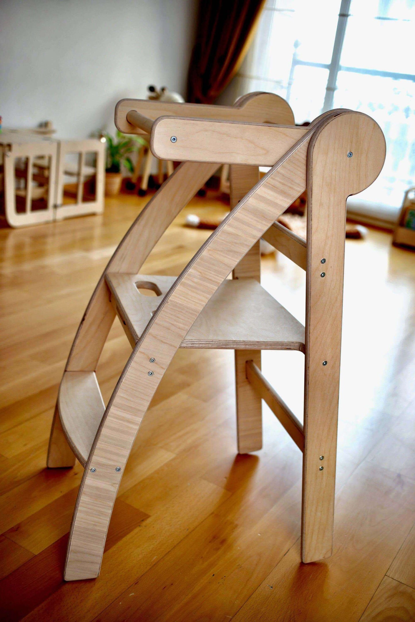 Montessori Foldable Toddler Tower For Safe Home Learning Kidodido Everetts Place: Online Boutique