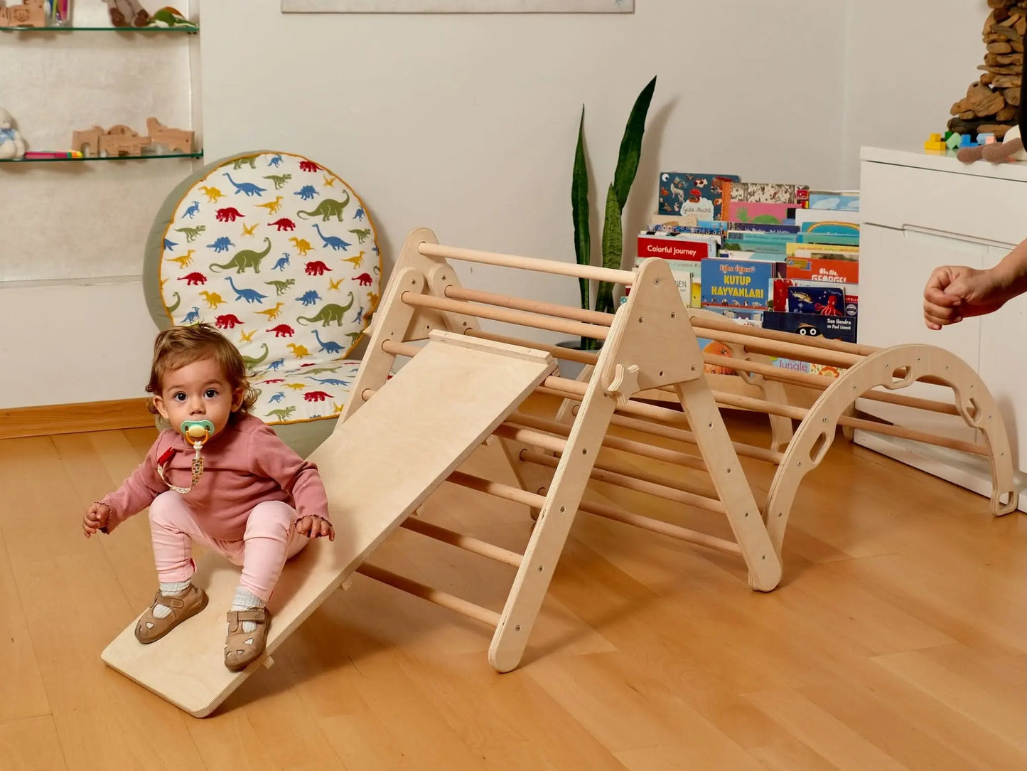 Montessori Indoor Playground Pikler Triangle Climbing Set Kidodido Everetts Place: Online Boutique