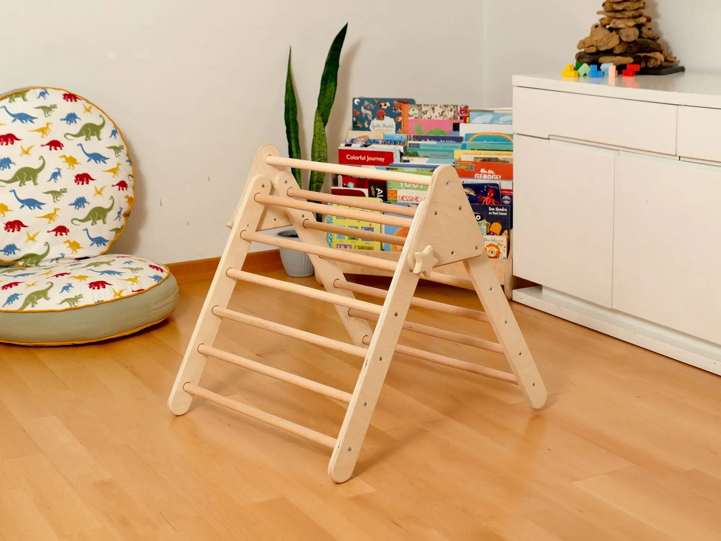 Montessori Indoor Playground Pikler Triangle Climbing Set Kidodido Everetts Place: Online Boutique
