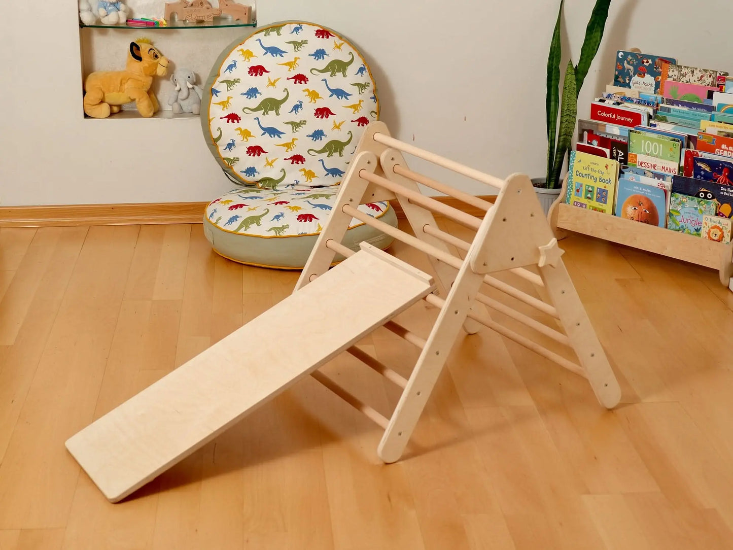 Montessori Indoor Playground Pikler Triangle Climbing Set Kidodido Everetts Place: Online Boutique