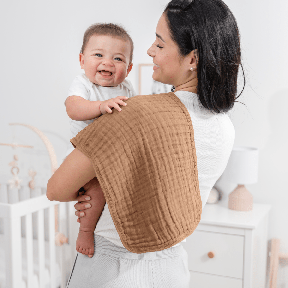 Comfy Cubs Multicolor Muslin Burp Cloths for Baby by Comfy Cubs - Everetts Place Boutique -