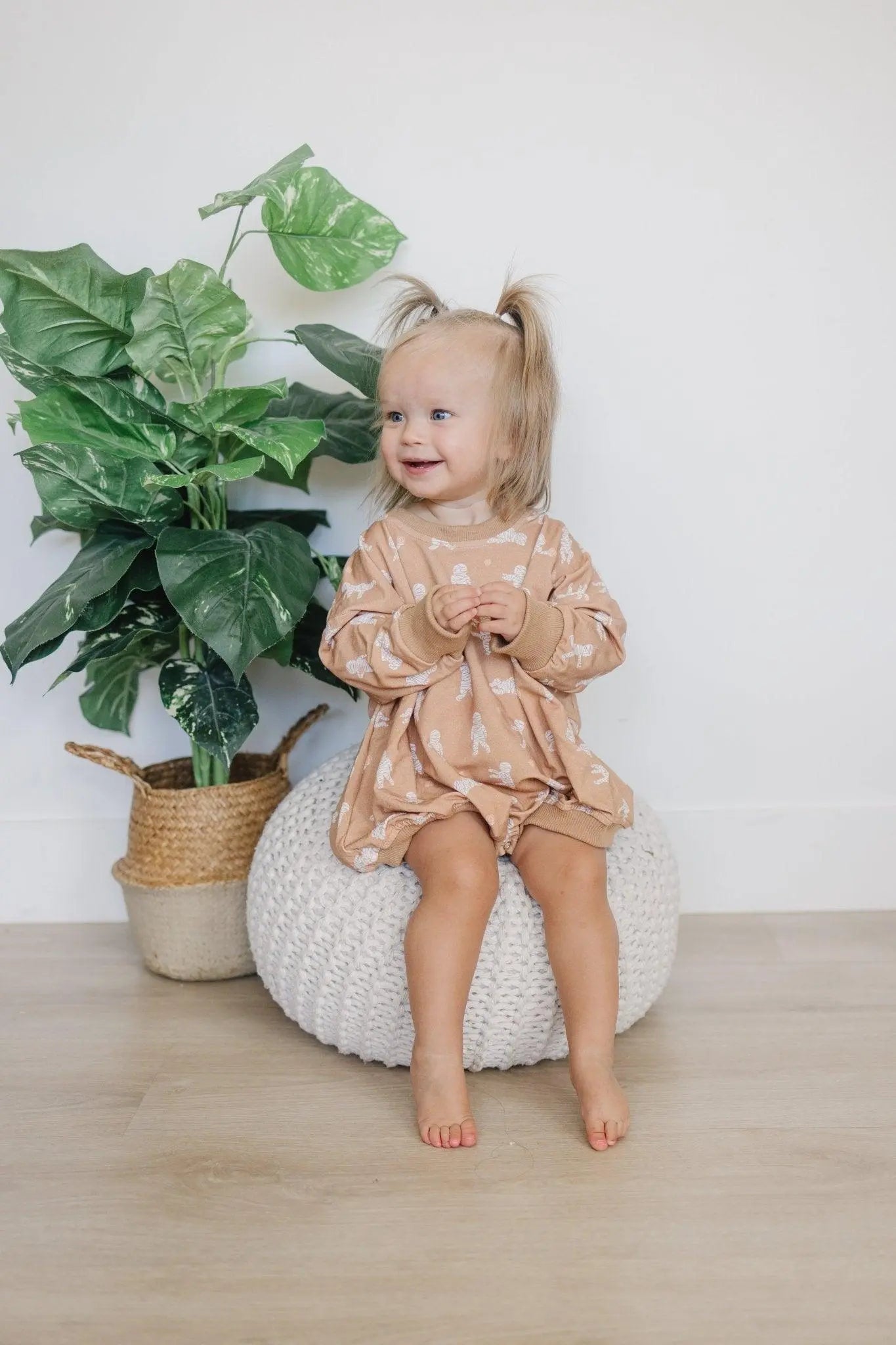 Little Joy Co. Mummy Bamboo Bubble Romper For Babies 0 To 3 Months To 2T - Apparel & Accessories > Clothing > Baby & Toddler Clothing > Baby One-Pieces