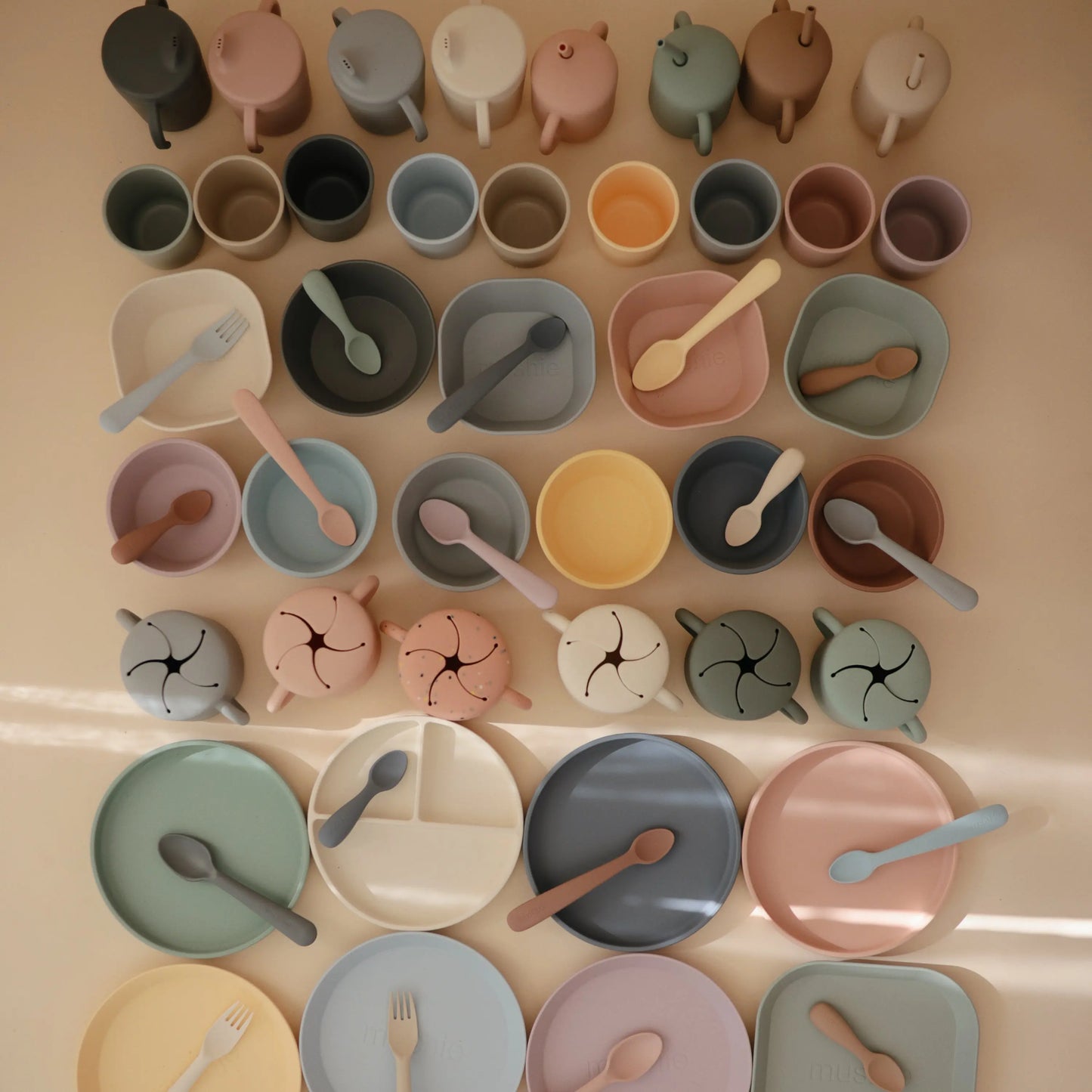 Mushie Plastic Dinnerware Cups Lightweight Non Toxic Designed for Kids Mushie Everetts Place: Online Boutique