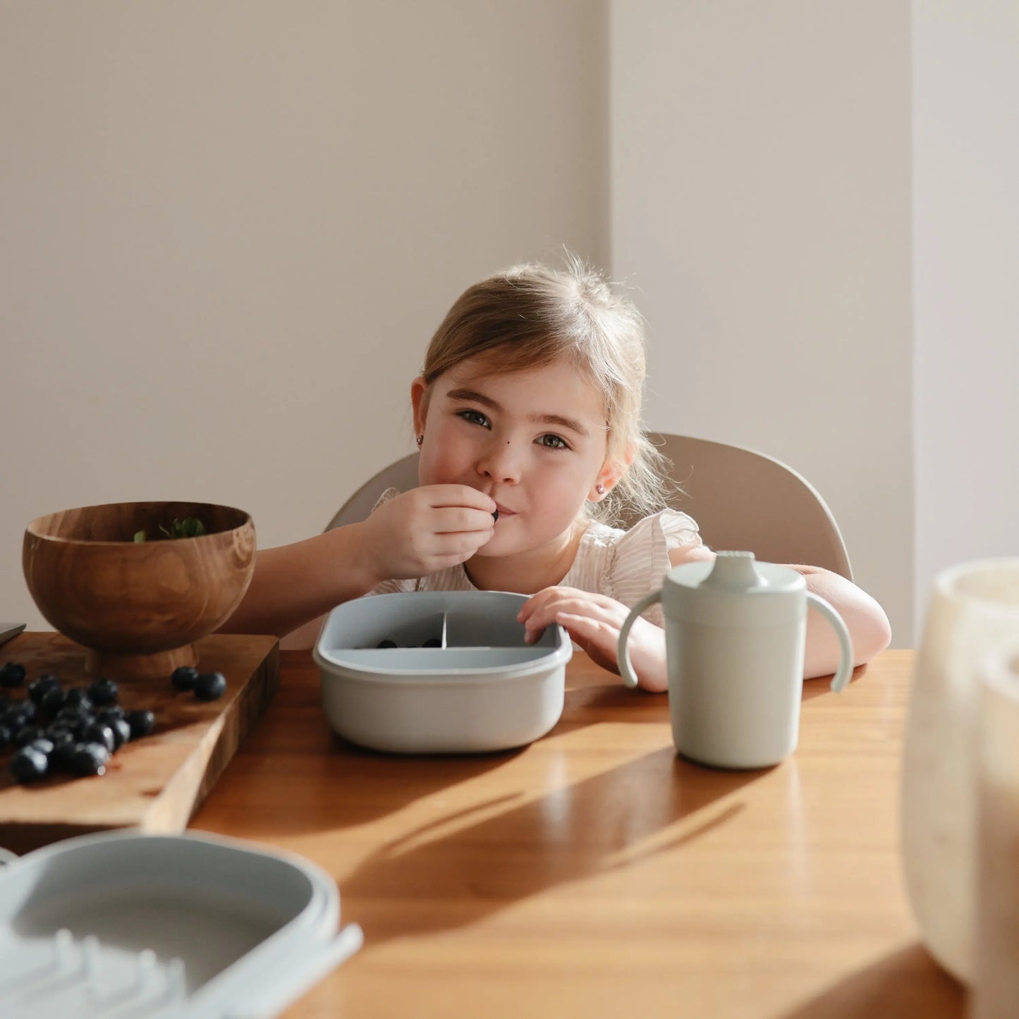 Mushie Trainer Sippy Cup Dishwasher and Microwave Safe with Easy Grip Handles Mushie Everetts Place: Online Boutique