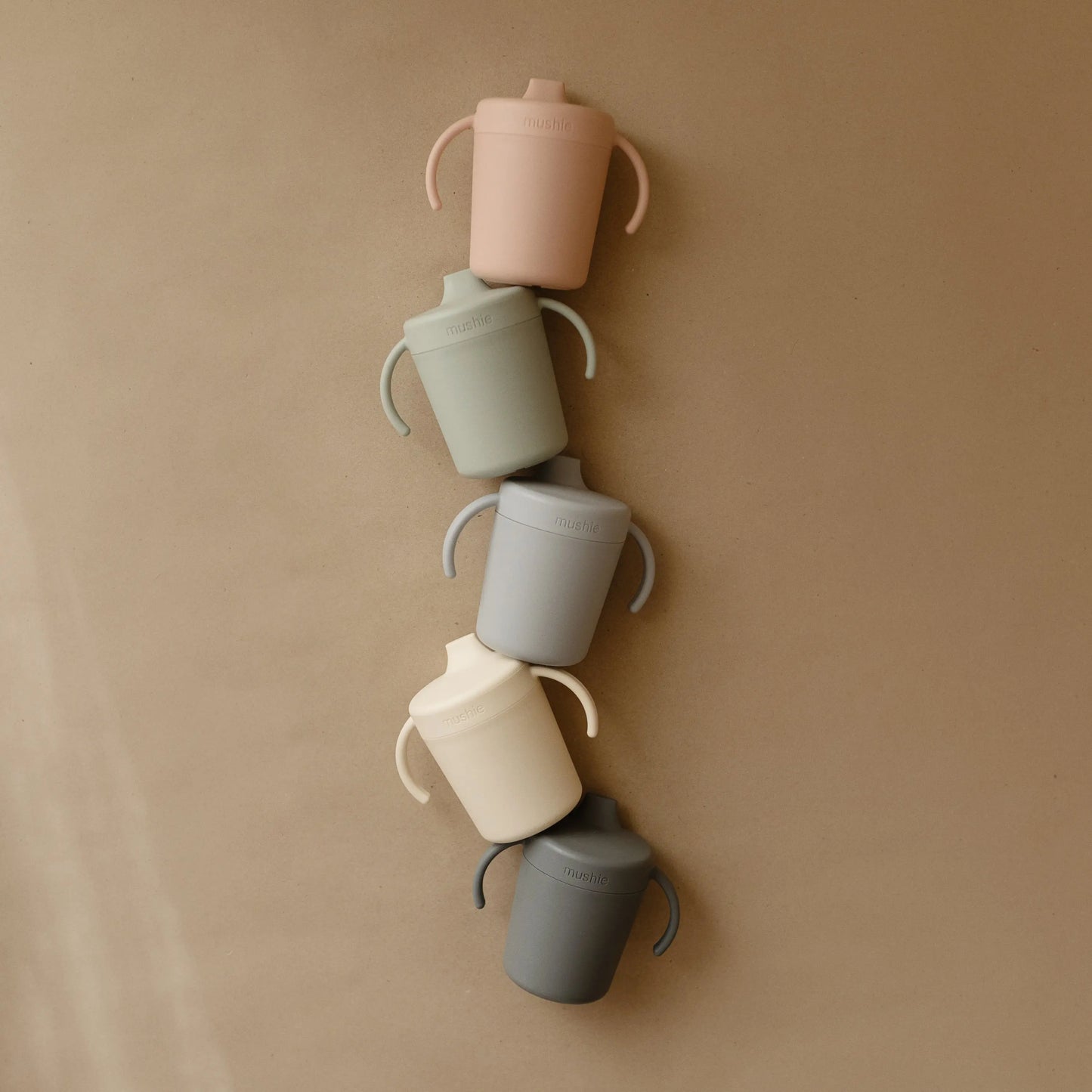 Mushie Trainer Sippy Cup Dishwasher and Microwave Safe with Easy Grip Handles Mushie Everetts Place: Online Boutique
