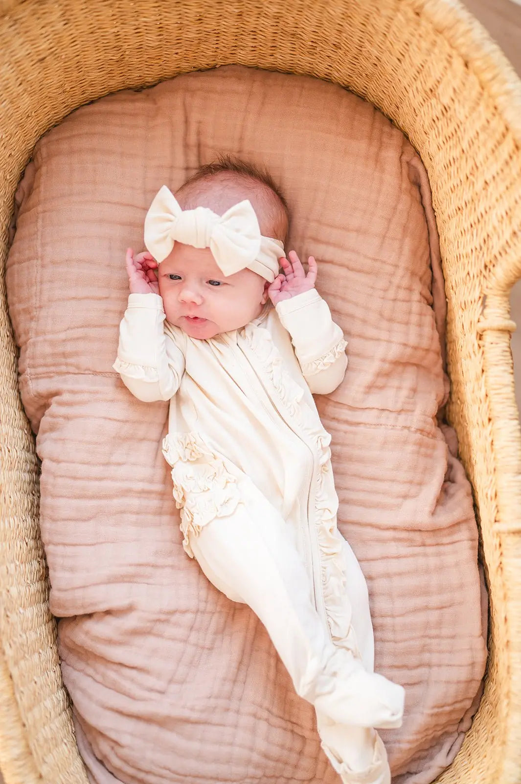 Muslin 6-Layer Blanket - Brown Harp Angel Boutique